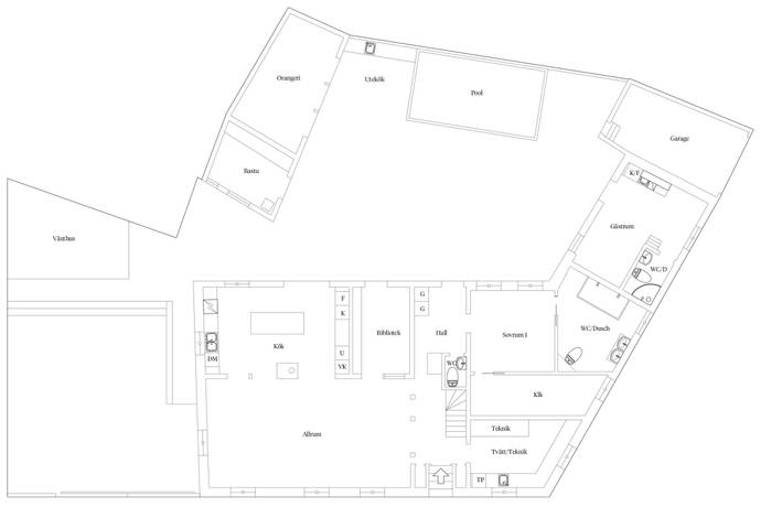 7 rum villa på Supgränd 3 Centrala Ystad, Ystads kommun - bild 2