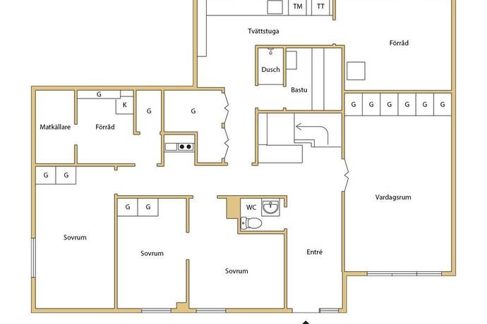 8 rum Villa på Wendesgatan 2 Krokslätt Mölndals kommun - bild 37