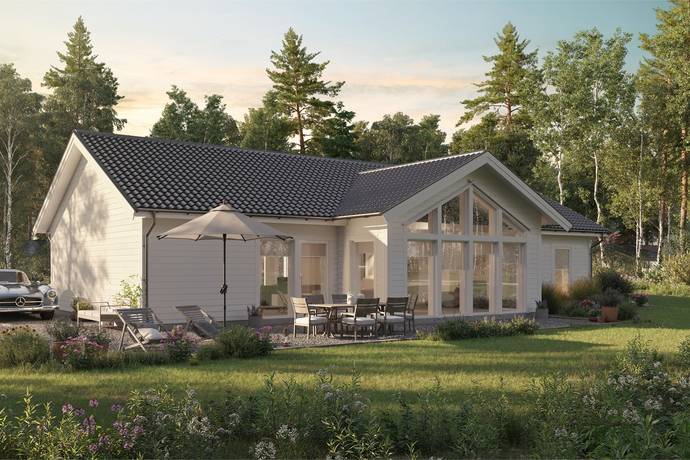 Lappbäcken - Städjeviksberget, nyckelfärdig ”Villa Vittjärv”, Kalix, Kalix kommun