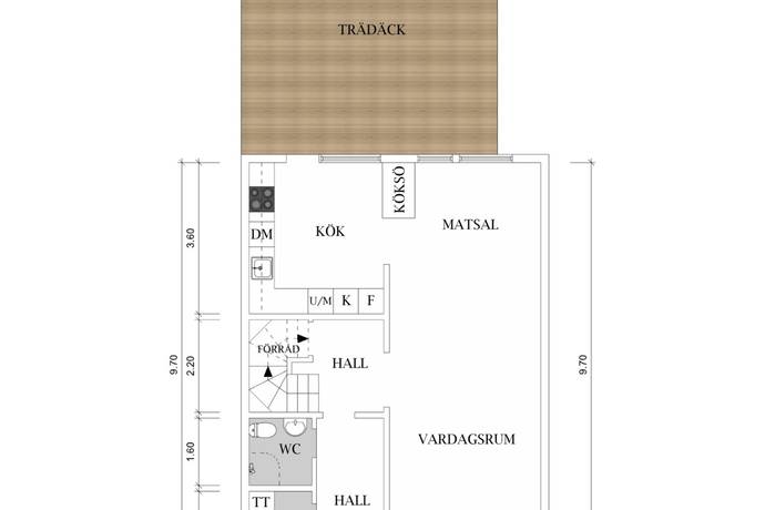 6 rum villa på Tröskvägen 19 Viksjö, Järfälla kommun - bild 3