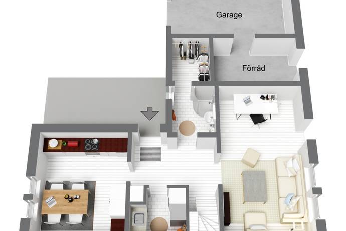 4 rum Lägenhet på Takdroppsgatan 103 Morö Backe Skellefteå kommun - bild 21