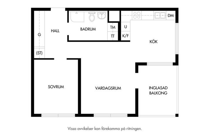2 rum Lägenhet på Dag Hammarskjölds torg 9 City Malmö kommun - bild 36