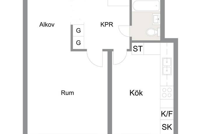 1.5 rum Lägenhet på Serenadgatan 25 Högaholm Malmö kommun - bild 24