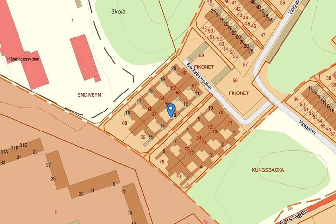 5 rum Radhus på Backsippegatan 13 Hålabäck Kungsbacka kommun - bild 41