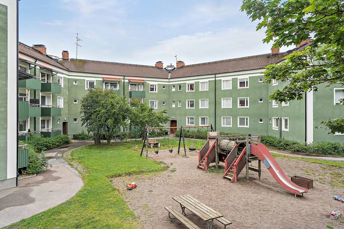 1 rum lägenhet på Hagvägen 6C, 1tr Runby, Upplands Väsby kommun - bild 1