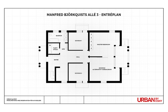 5 rum Villa på Manfred Björkquists Allé 3 Sigtuna Sigtuna kommun - bild 15