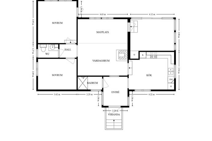 3 rum Villa på Sågbacken 22 Sandsjön Svenljunga kommun - bild 39