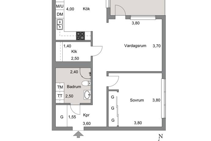 2 rum Lägenhet på Övre Villagatan 42 Centrala Södertälje Södertälje kommun - bild 14