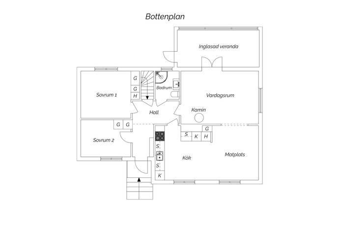 4 rum Villa på Furuvägen 4 Broakulla Emmaboda kommun - bild 19