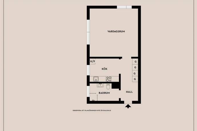 1 rum Lägenhet på Kvarnvägen 32, 6tr Jakobsberg Järfälla kommun - bild 22
