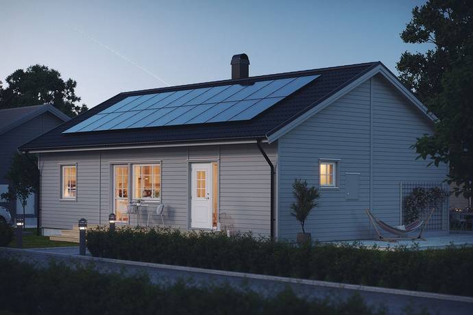 3 rum villa på Hallkved Lindvreta 479B Funbo, Uppsala kommun - bild 1