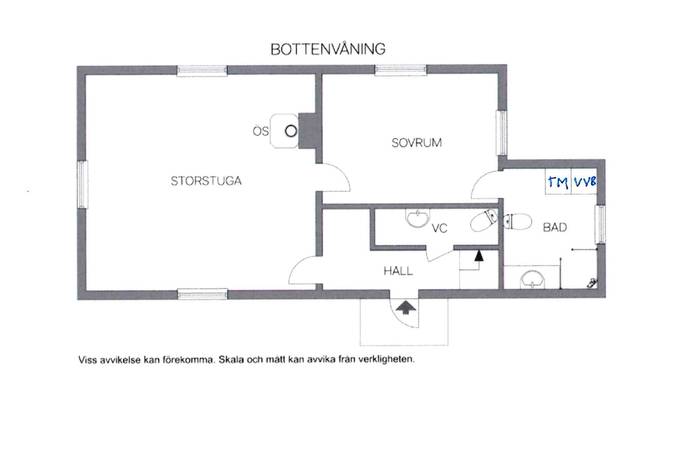 4 rum Gård/skog på Gamla Rönnholm 61 Kronören/Långroudden/Storänget Nordmalings kommun - bild 30
