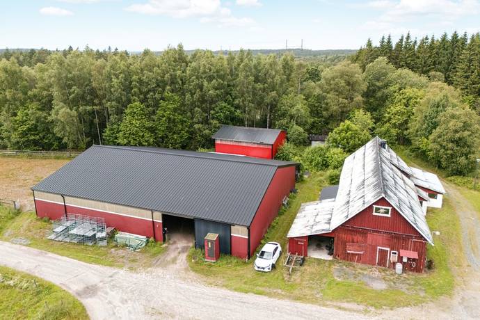 gård/skog på Bölabron 1 Hajom, Marks kommun - bild 4