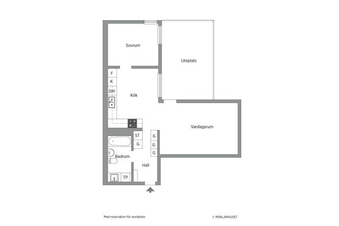 2 rum Lägenhet på Vigelsjöhöjden 5 B Vigelsjöhöjden Norrtälje kommun - bild 21