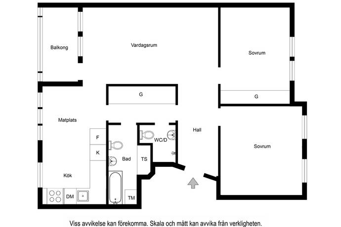 3 rum Lägenhet på Sleipnervägen 37 Handen Haninge kommun - bild 16
