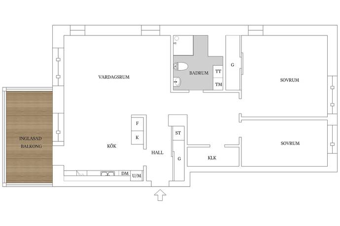 3 rum lägenhet på Kvarnbyvallen 19 Mölndal - Kvarnbyn, Mölndals kommun - bild 4