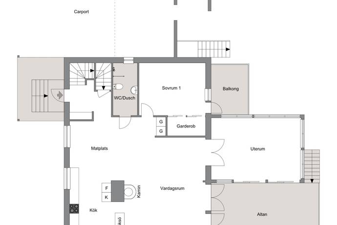 6 rum Villa på Trädgårdsgatan 8 Hässleholm - Stattena Hässleholms kommun - bild 49