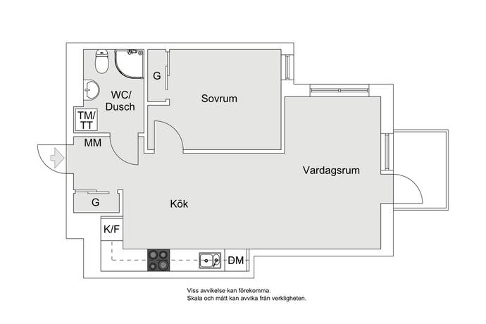 2 rum Lägenhet på Tellusborgsvägen 94, vån 4 Midsommarkransen / Telefonplan Stockholms kommun - bild 15