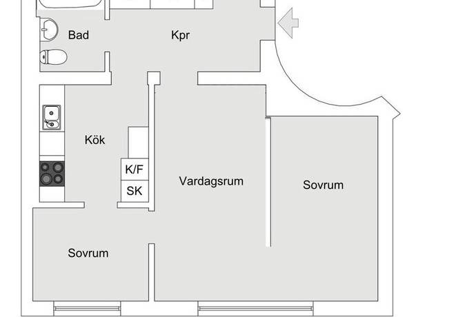 2 rum Lägenhet på Lotterivägen 47 Hägerstenåsen Stockholms kommun - bild 31