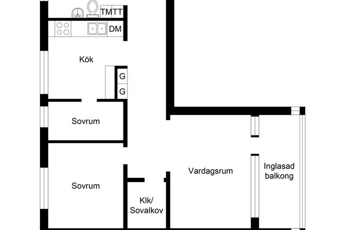3 rum Lägenhet på Vendelsömalmsvägen 227, 3 tr Vendelsömalm Haninge kommun - bild 23