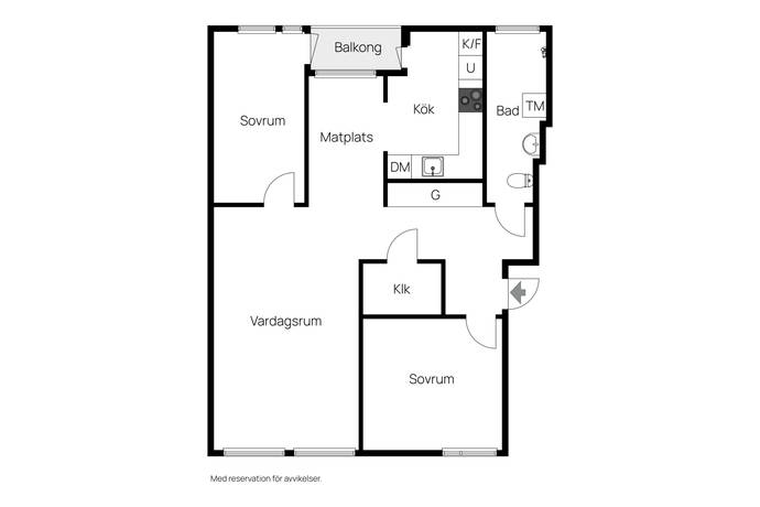 3 rum Lägenhet på Frontgatan 5B Fredriksdal Helsingborgs kommun - bild 14