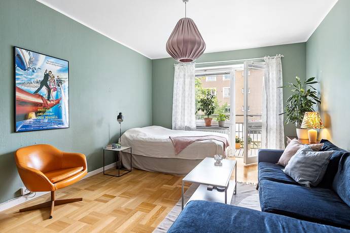 1 rum lägenhet på Vikstensvägen 13 Kärrtorp, Stockholms kommun - bild 1