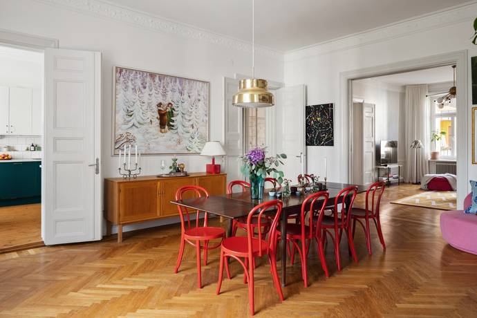 6 rum lägenhet på Roslagsgatan 11, 2 tr Vasastan, Stockholms kommun - bild 3