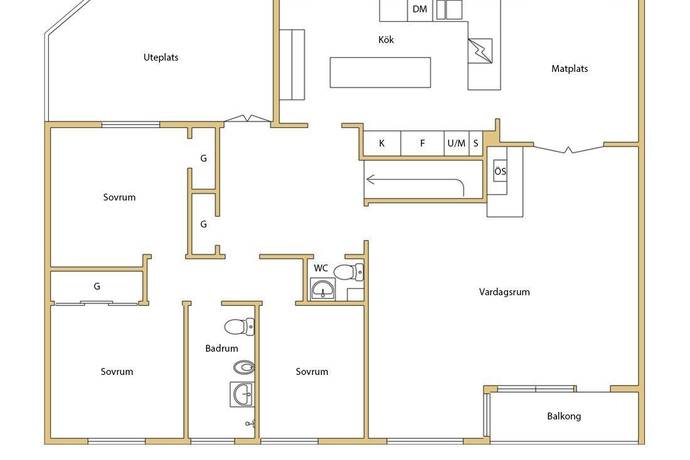 8 rum Villa på Wendesgatan 2 Krokslätt Mölndals kommun - bild 21