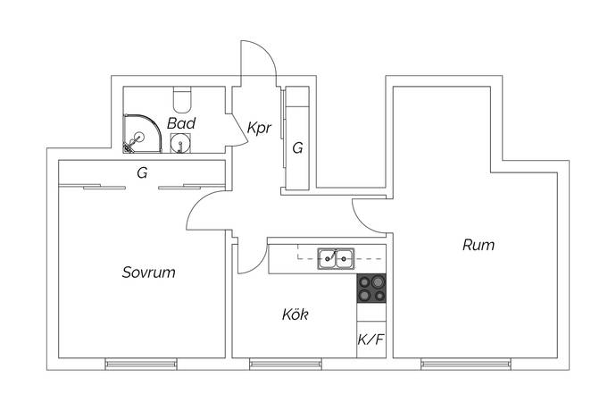 2 rum Lägenhet på Myggdalsvägen 106, vån 5/5 Centrala Tyresö Tyresö kommun - bild 29