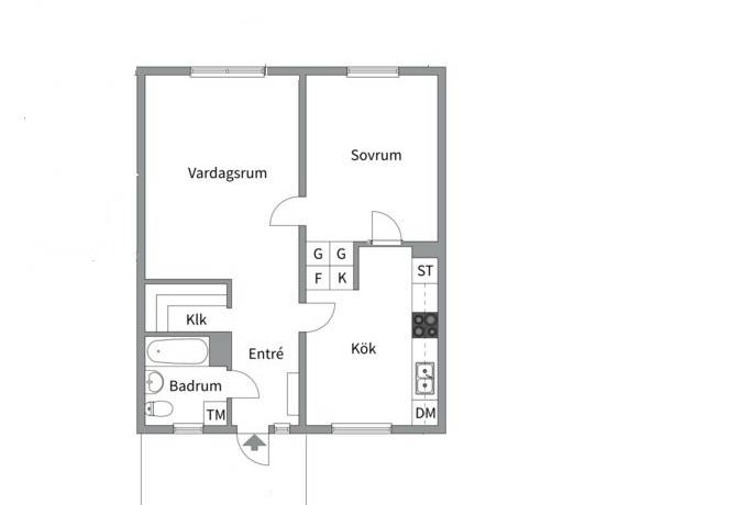 2 rum Lägenhet på Dalkarlsvägen 35B Djurö Värmdö kommun - bild 17