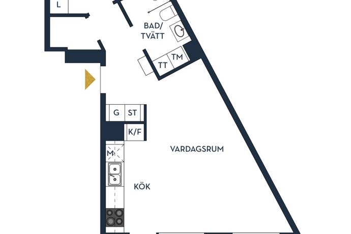 2 rum lägenhet på Rågsvedsvägen 86 Rågsved, Stockholms kommun - bild 4
