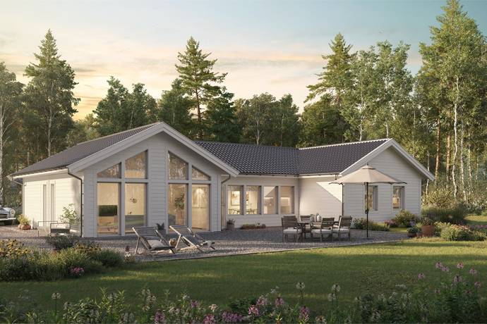 Lappbäcken - Städjeviksberget, nyckelfärdig ”Villa Hortlax”, Kalix, Kalix kommun