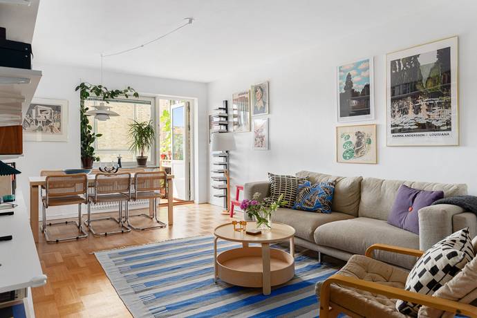 3 rum lägenhet på Baskemöllegatan 6B Östra Sorgenfri, Malmö kommun - bild 1