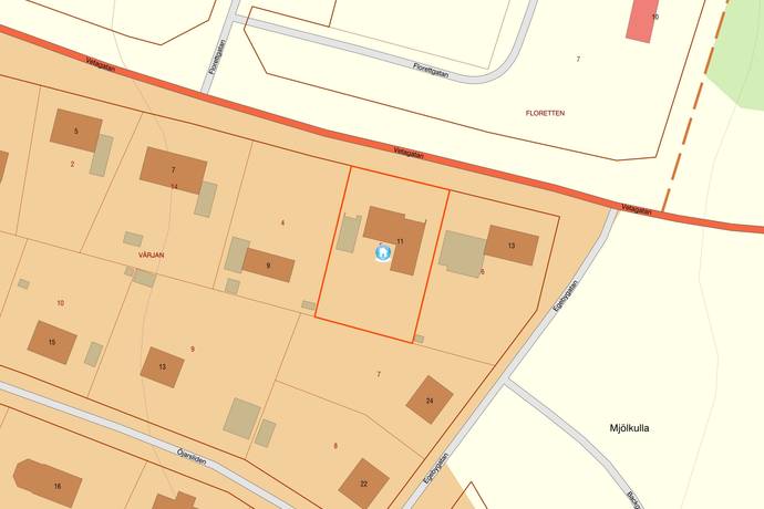 3 rum Villa på Vetagatan 11 Mjölby Mjölby kommun - bild 38