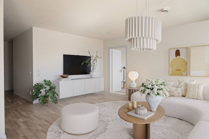 4 rum lägenhet på Kanaltorget 2 Lomma strandstad, Lomma kommun - bild 3