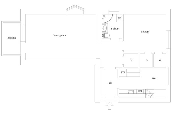 2 rum lägenhet på Vänortsgatan 7D Mölndal - Bosgården, Mölndals kommun - bild 4