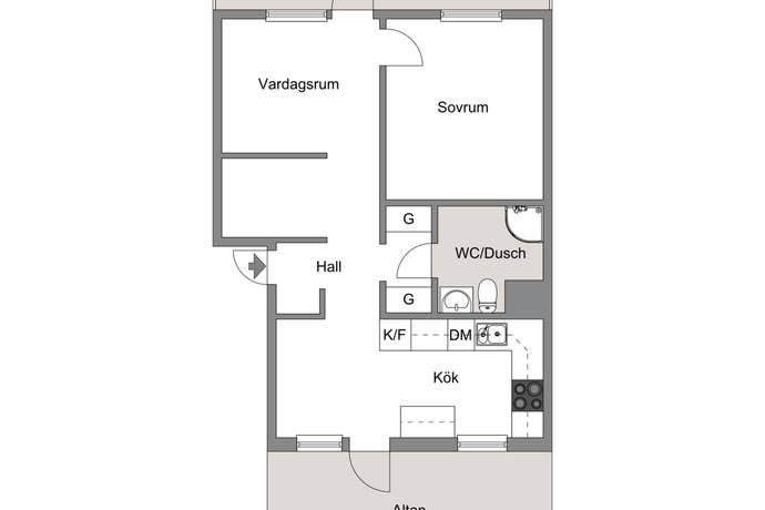 2 rum Lägenhet på Lindvägen 11, BV Centrala Märsta Sigtuna kommun - bild 16