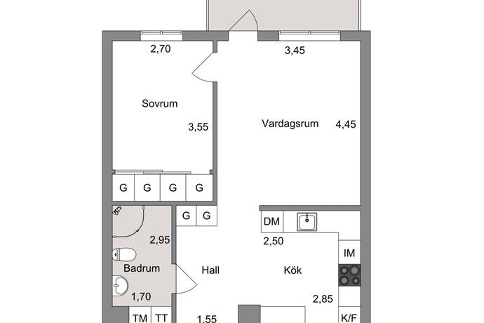 2 rum Lägenhet på Torvmossvägen 6B Nykvarn Nykvarns kommun - bild 21