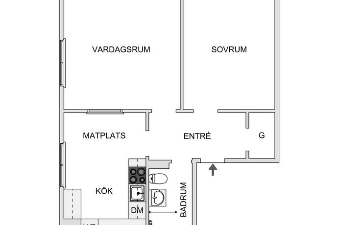 2 rum Lägenhet på Lillhagens sandlycka 6A Hisings Backa Göteborgs kommun - bild 20