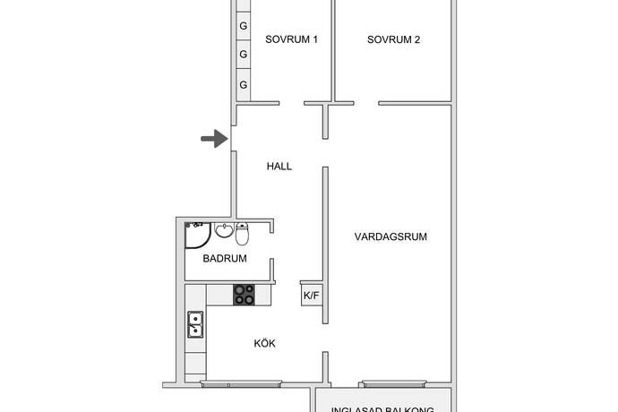 3 rum Lägenhet på Kungssätravägen 52 Sätra - Skärholmen Stockholms kommun - bild 24