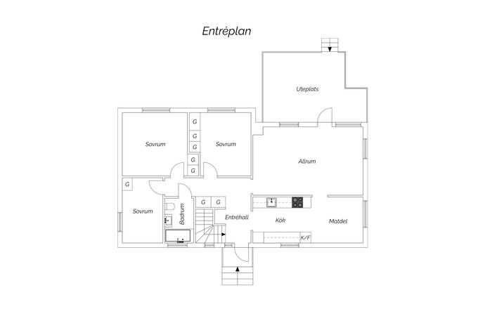 4 rum Villa på Koltrastvägen 18 Bergavik Kalmar kommun - bild 11