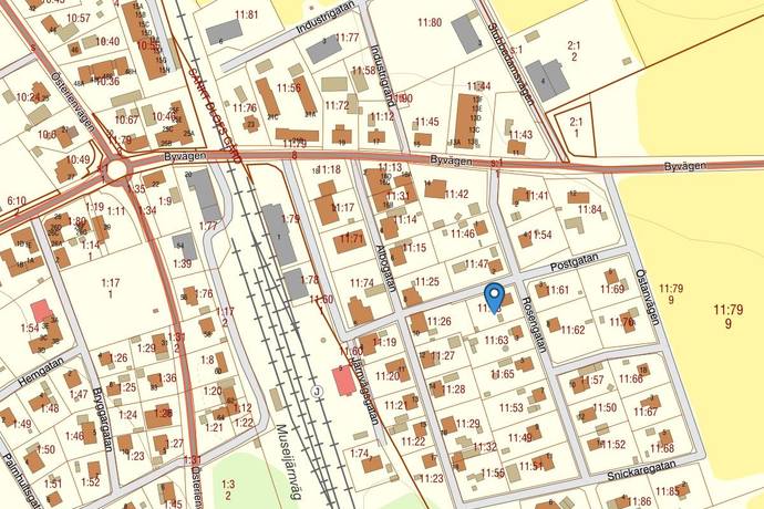 3 rum Villa på Postgatan 1 Sankt Olof Simrishamns kommun - bild 30