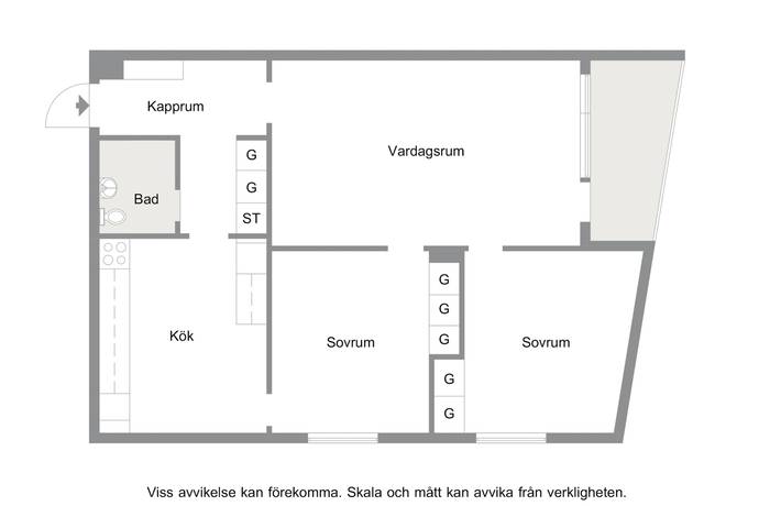 3 rum Lägenhet på Eriksdalsgatan 3B Katrinelund Malmö kommun - bild 25