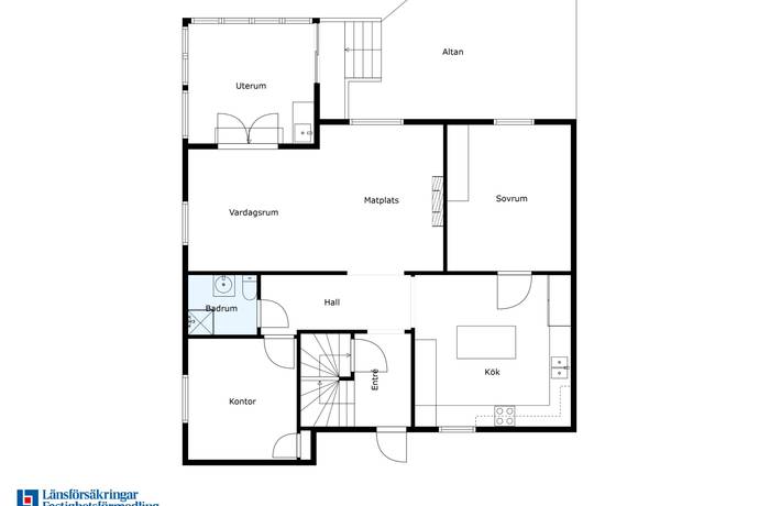 8 rum Villa på Södra Kyrkogårdsgatan 3 Örnäs Åmåls kommun - bild 41