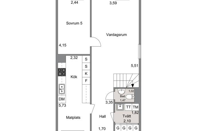 6 rum Radhus på Lextorpsvägen 369 Lextorp Trollhättans kommun - bild 28