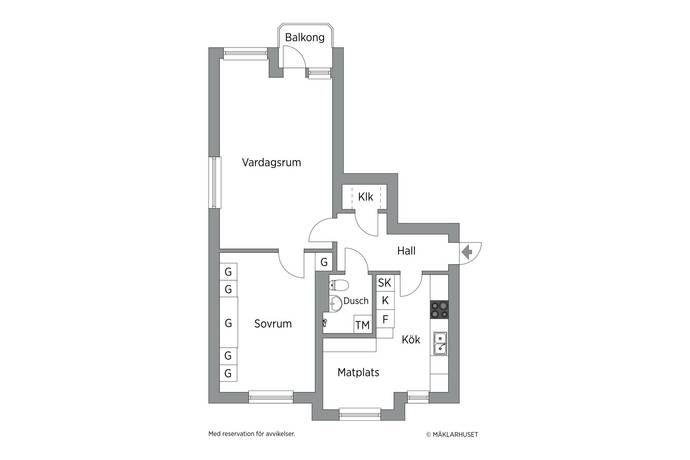 2 rum Lägenhet på Johan Nybergs Väg 14 Härnön - Johan Nybergs Väg Härnösands kommun - bild 33