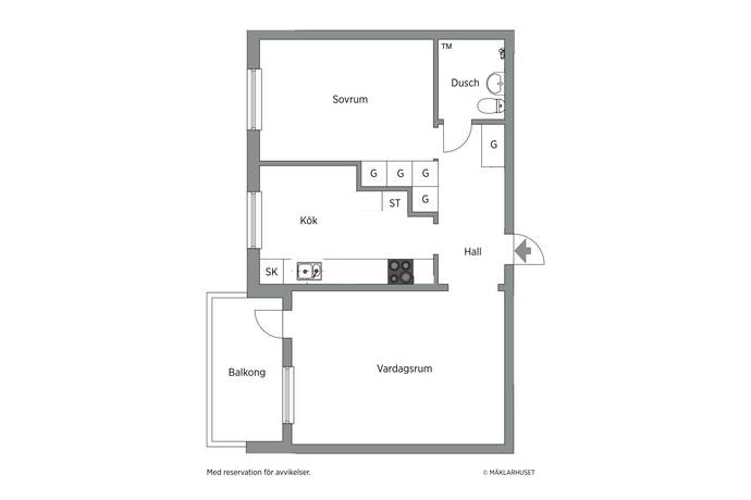 2 rum Lägenhet på Storgatan 12 B Centrum Härnösands kommun - bild 14