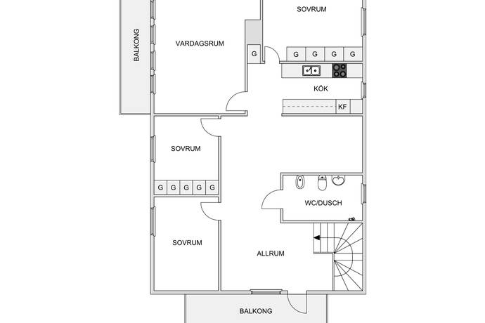 11 rum Villa på Föreningsgatan 3 Vilhelmina Vilhelmina kommun - bild 21