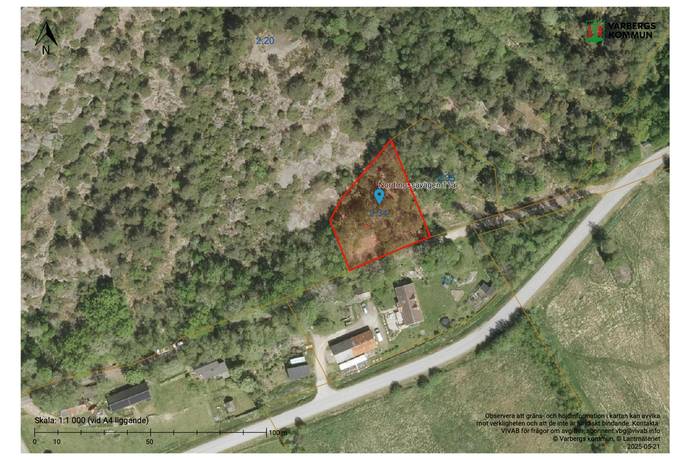 tomt på Nordmossavägen 11A Tångaberg, Varbergs kommun - bild 4