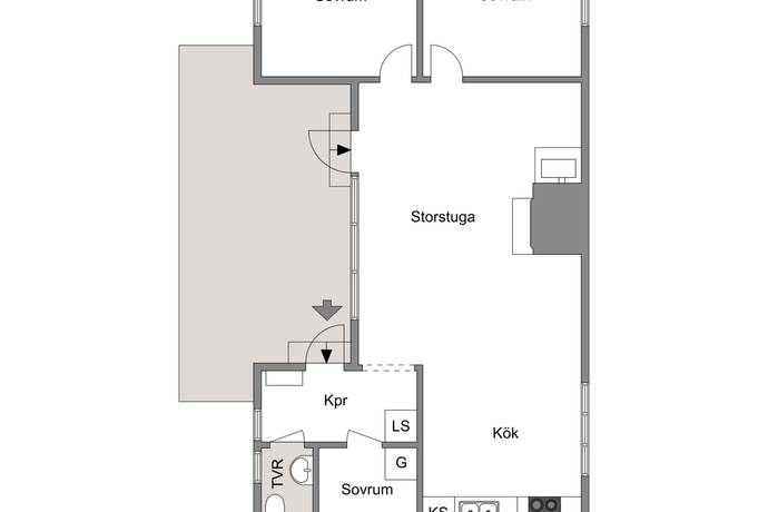 3 rum Vinterbonat fritidshus på Möja Långvik 512 Möja Värmdö kommun - bild 22